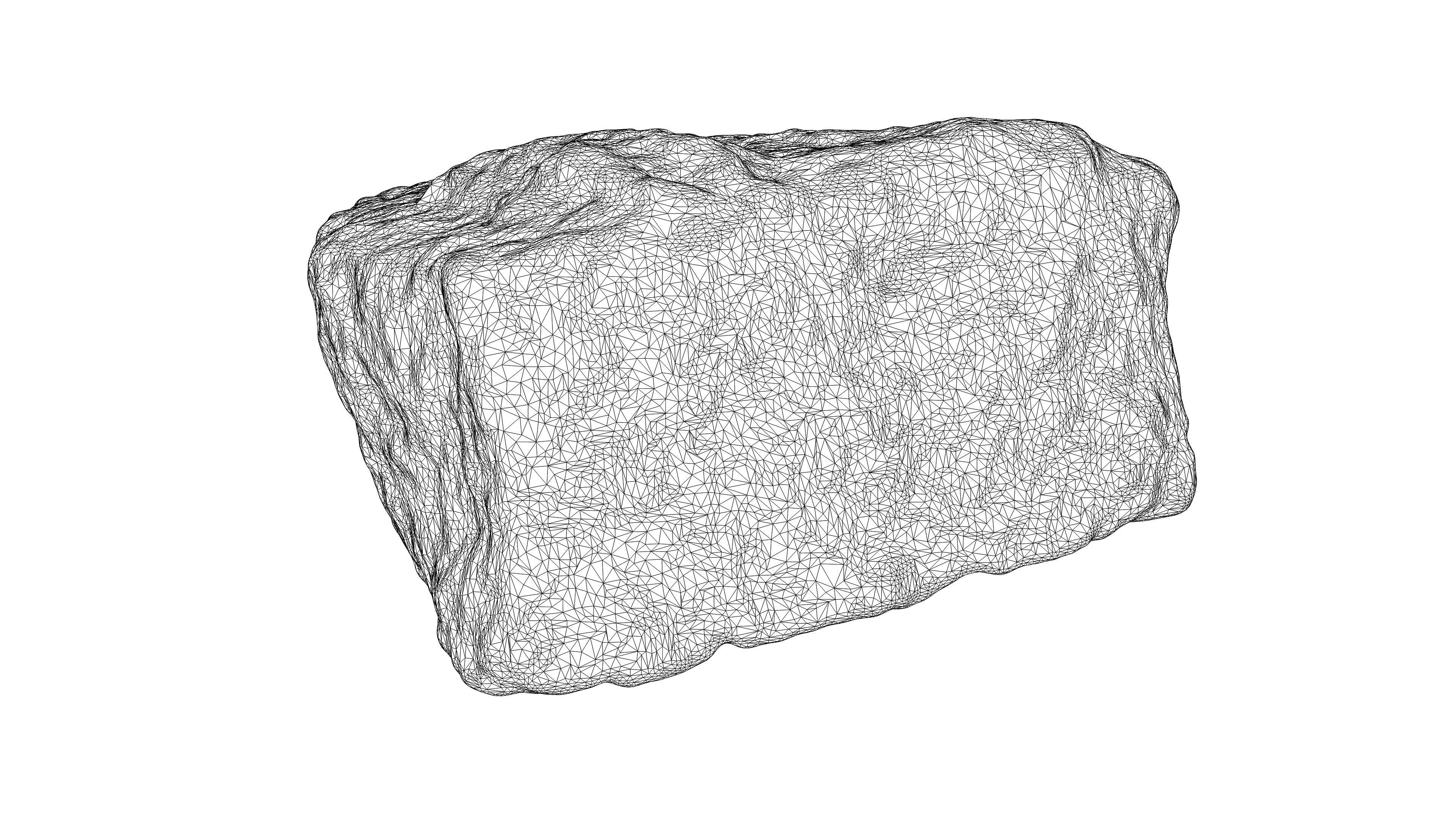 Photorealistic 3D scan of 22 different rock stones 3D Model Collection_45