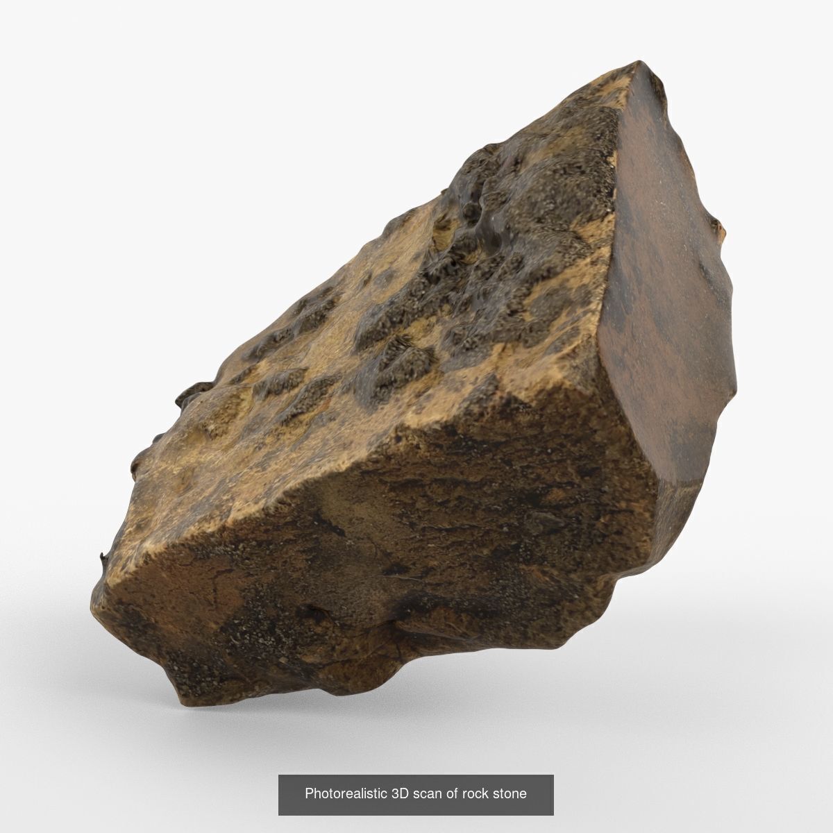 Photorealistic 3D scan of 22 different rock stones 3D Model Collection_2