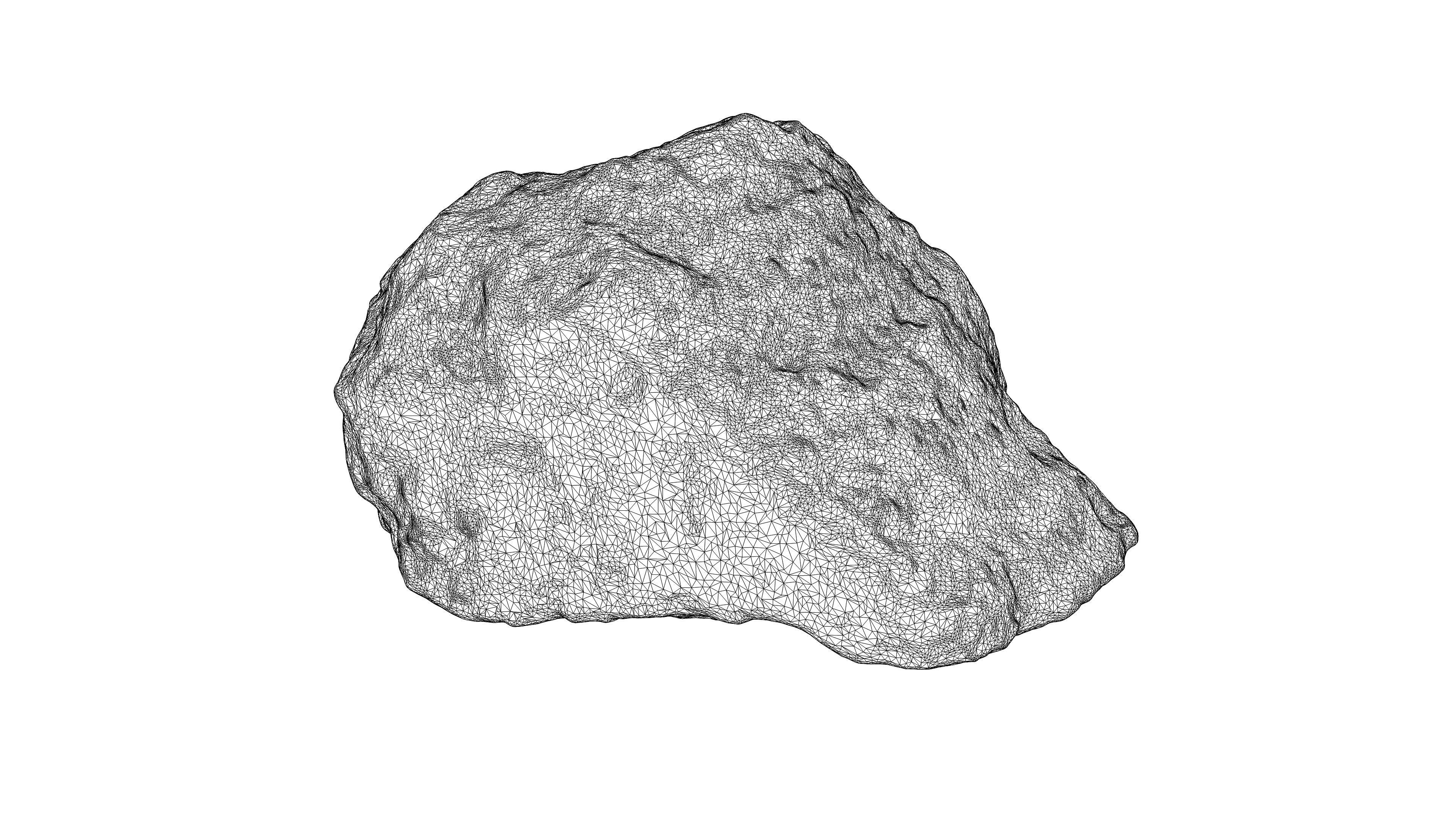 Photorealistic 3D scan of 22 different rock stones 3D Model Collection_55