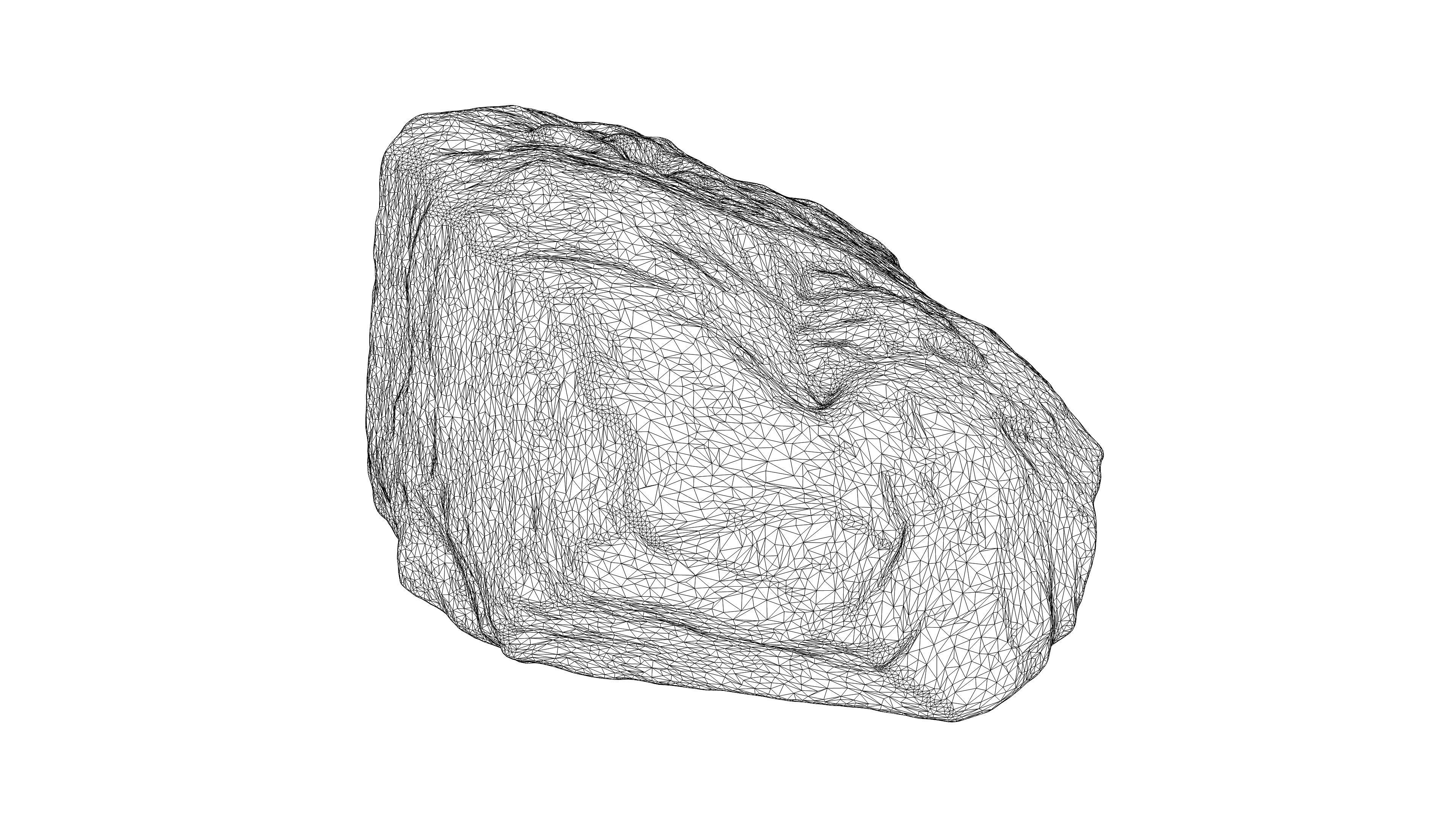 Photorealistic 3D scan of 22 different rock stones 3D Model Collection_44