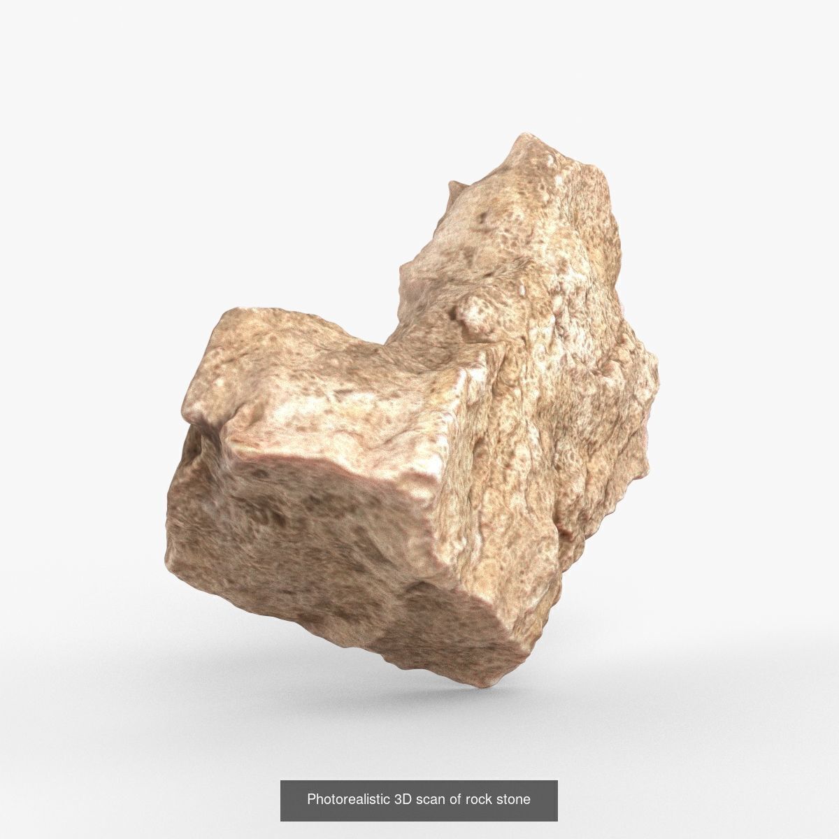 Photorealistic 3D scan of 22 different rock stones 3D Model Collection_6