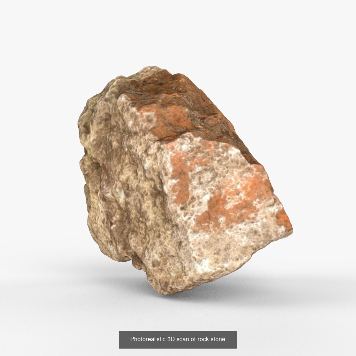 Photorealistic 3D scan of 22 different rock stones 3D Model Collection_8