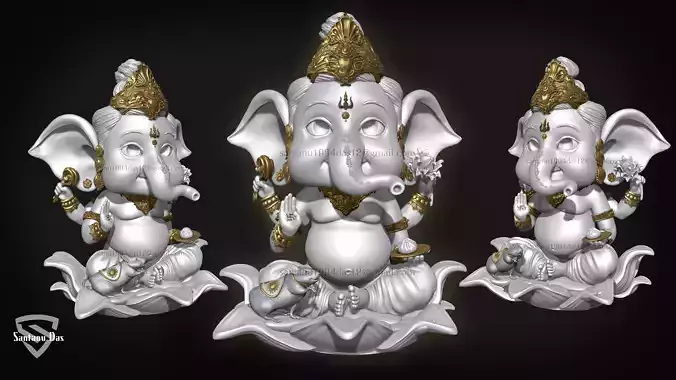 Ganesha 3d print model
