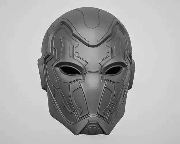 Blue beetle wearable helmet 3D print model