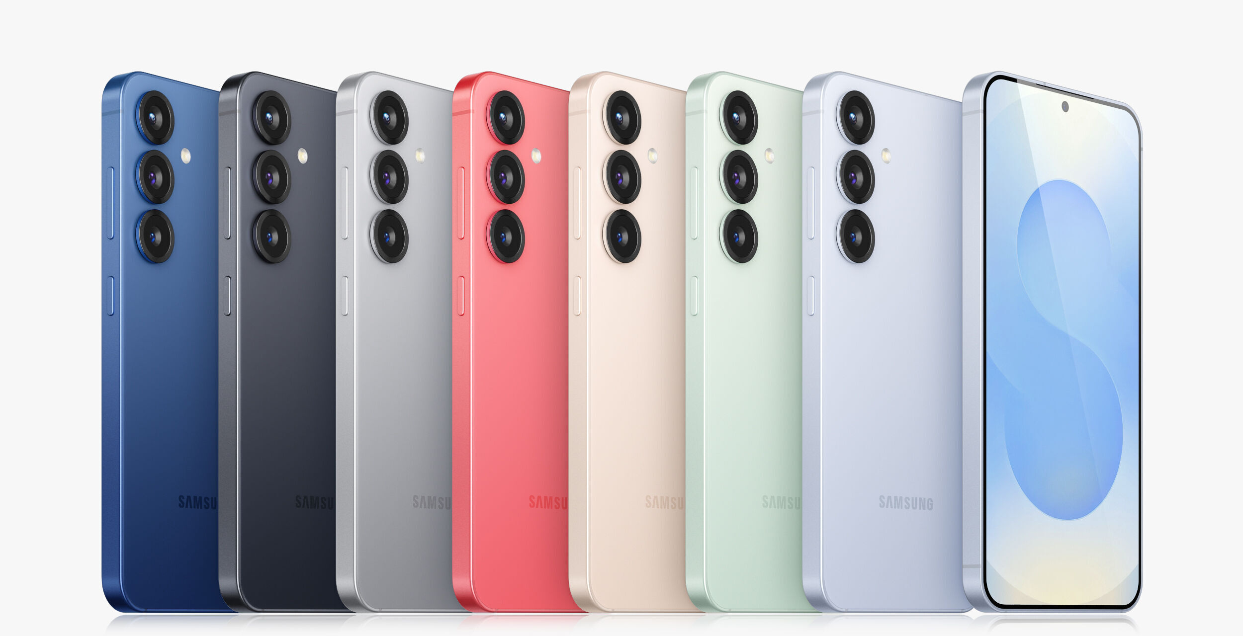 Samsung Galaxy S25 and S25 Plus and S25 Ultra All colors 3D model_4