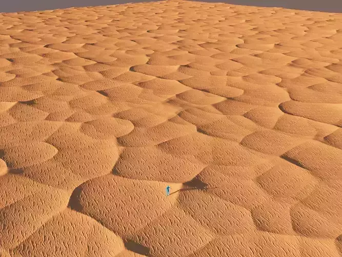 Desert sand dune PBR