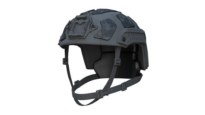 Fast MT Type Helmet 3D model