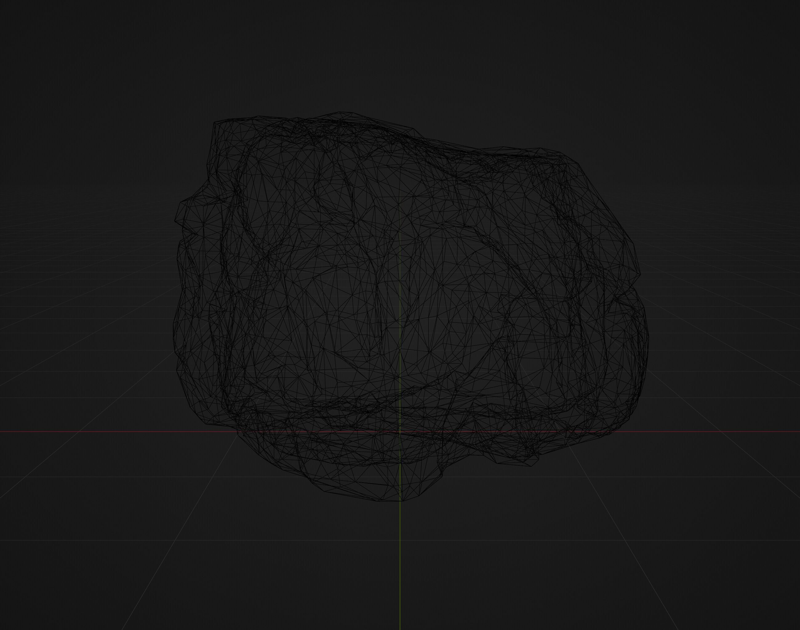 Soft Rock High Quality Game Ready AAA Low-poly 3D model_3