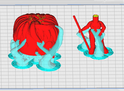 Nami funko pop from the anime one piece 3D print model_12