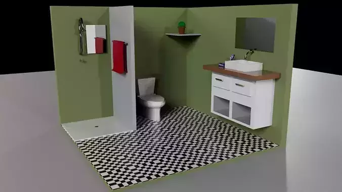 Low Poly Interior