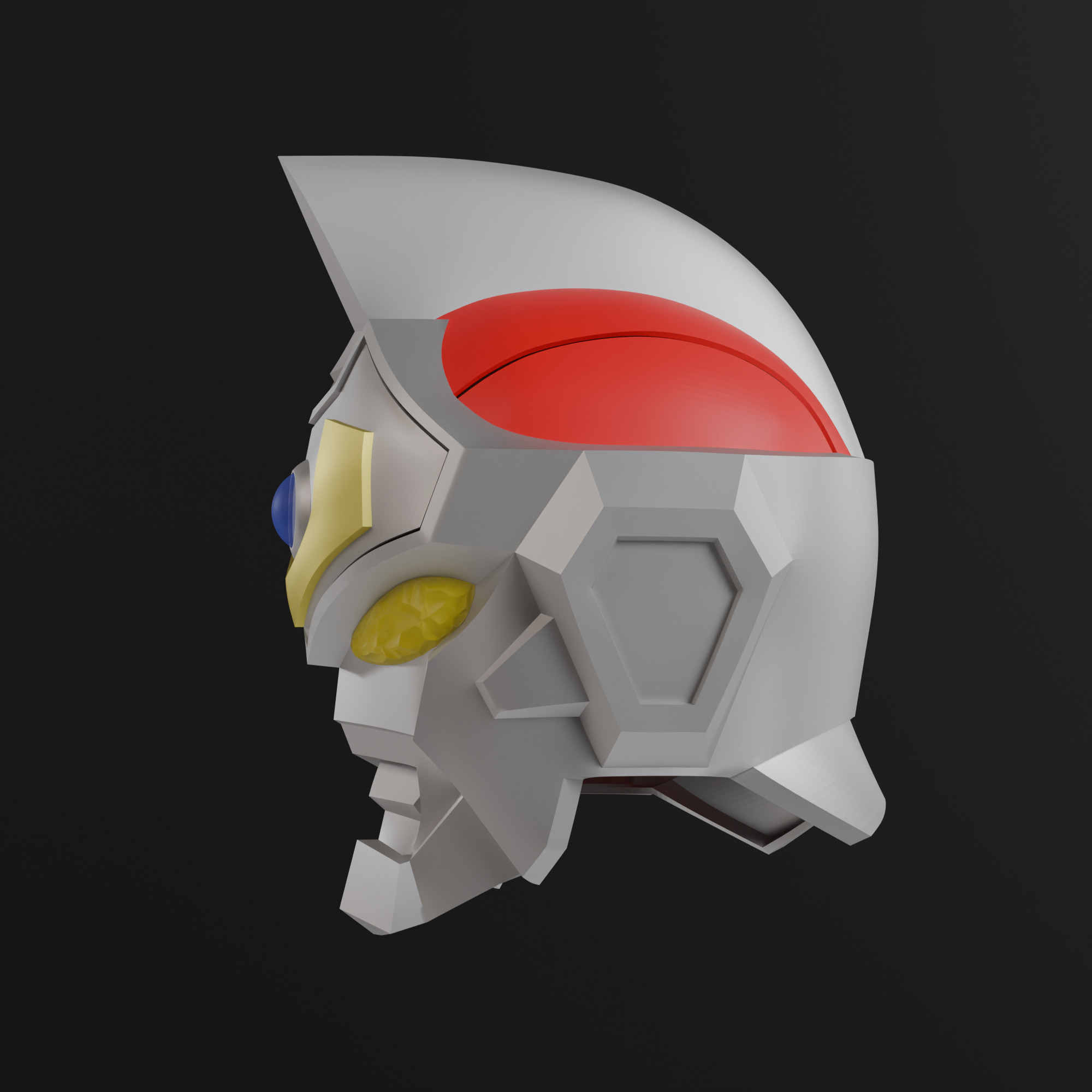 Denkou Choujin Gridman or Superhuman Samurai Syber-Squad 3D print model_3