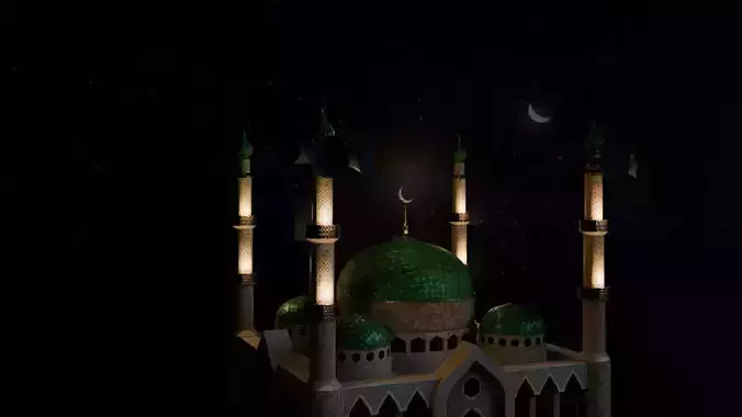 Masjid Nabawi 3d Model 