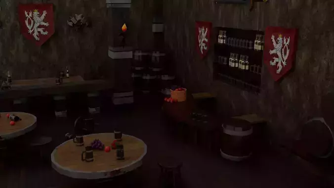 Interior Tavern Cafe