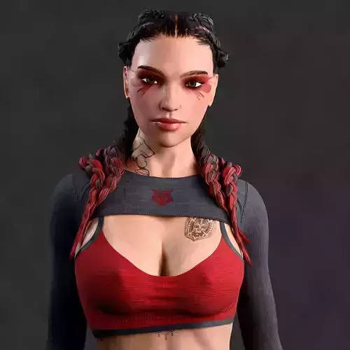 3D Model Loba Apex Legends Rigged