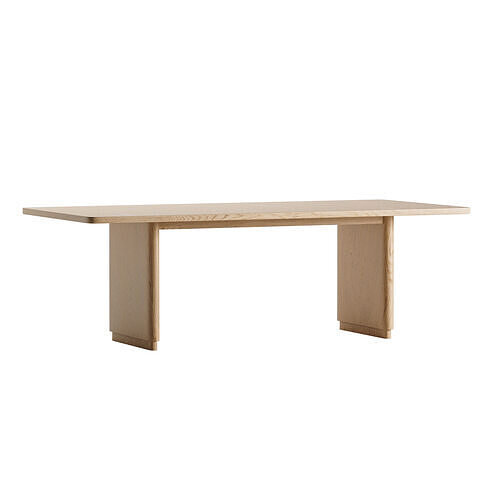 mina meeting Chair rina table 3D model 4