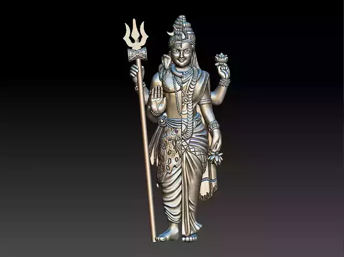 Ardhnarishwar pendent