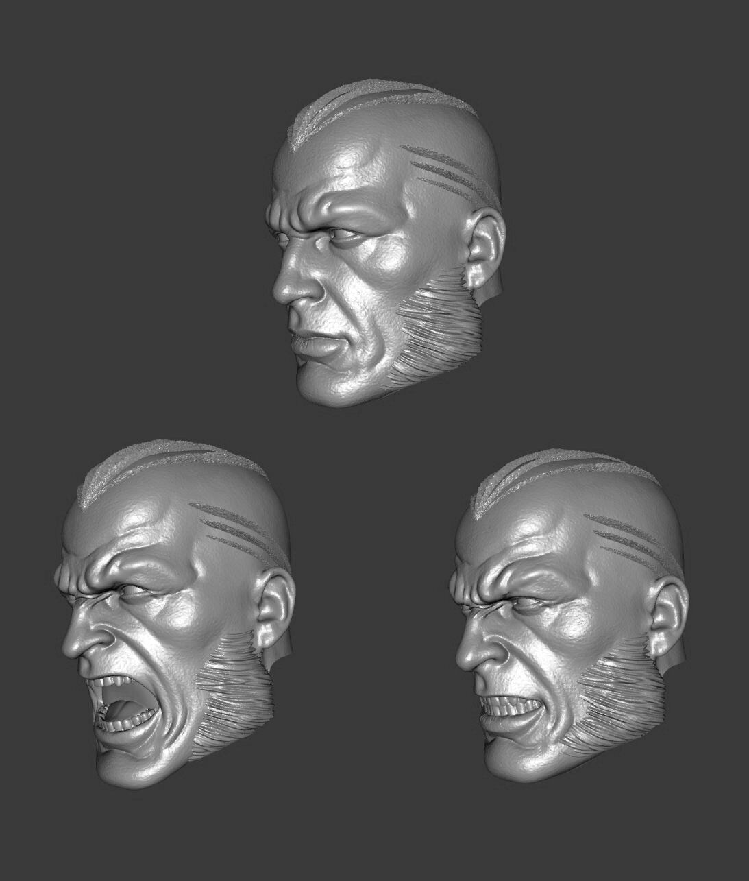 DC MONITOR CRISIS INFINITE EARTHS EXPRESSIONS 3-PACK 3D print model_2