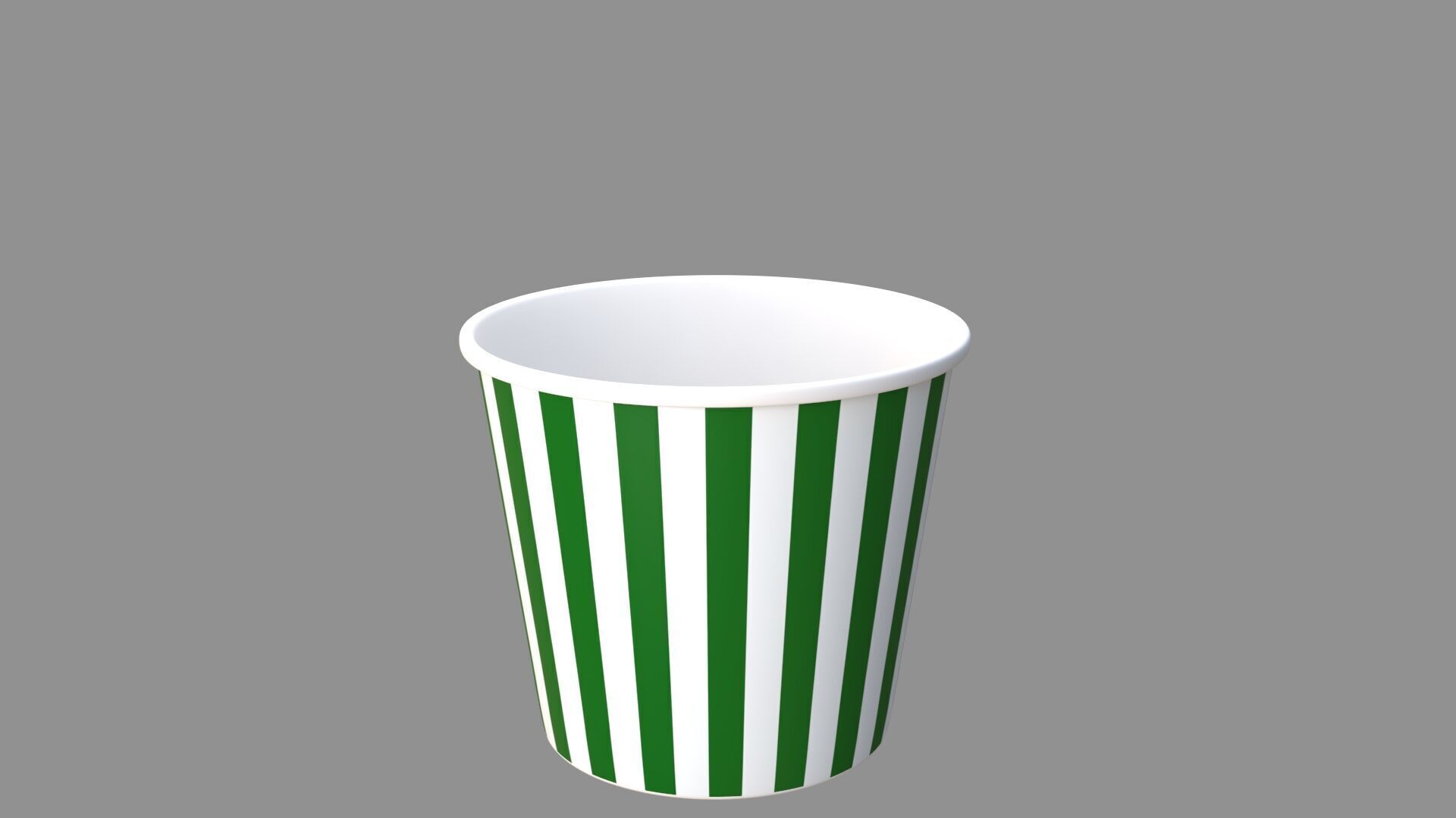 popcorn tub collection of 11 3D model_12