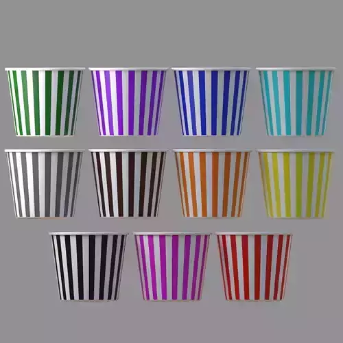 popcorn tub collection of 11