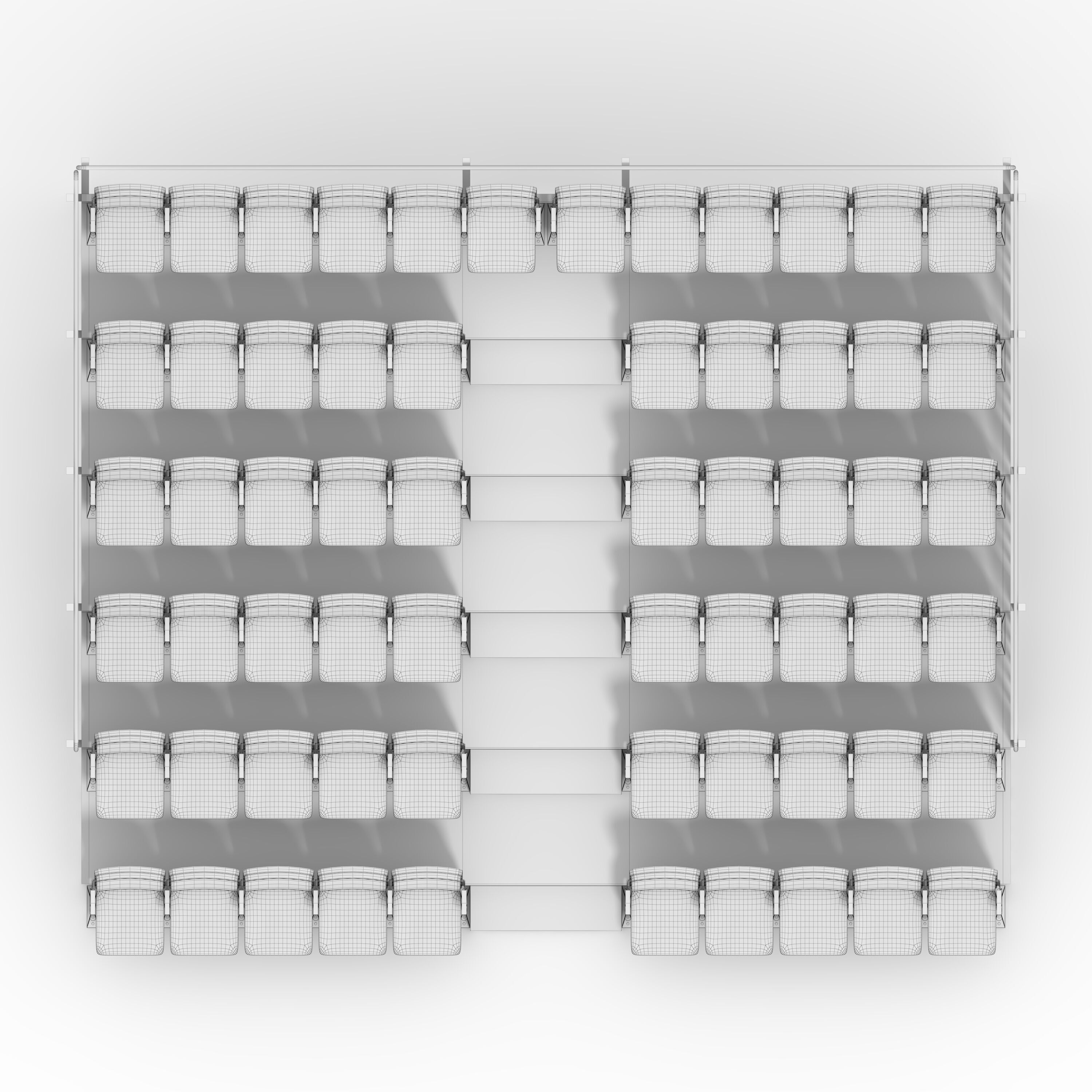 Bleachers 13 3D model_25