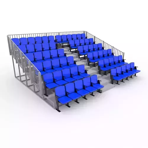 Bleachers 13 3D model