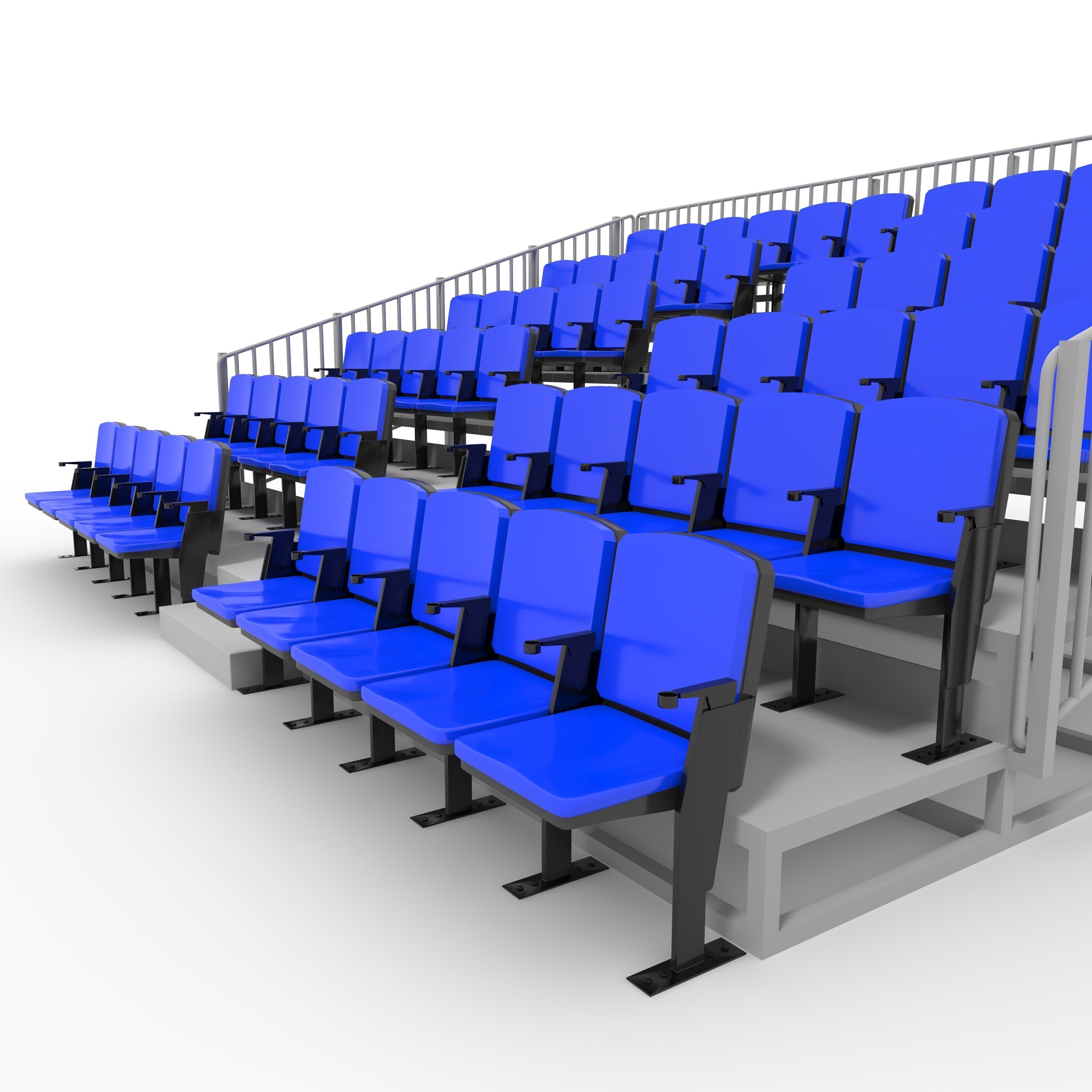 Bleachers 13 3D model_20