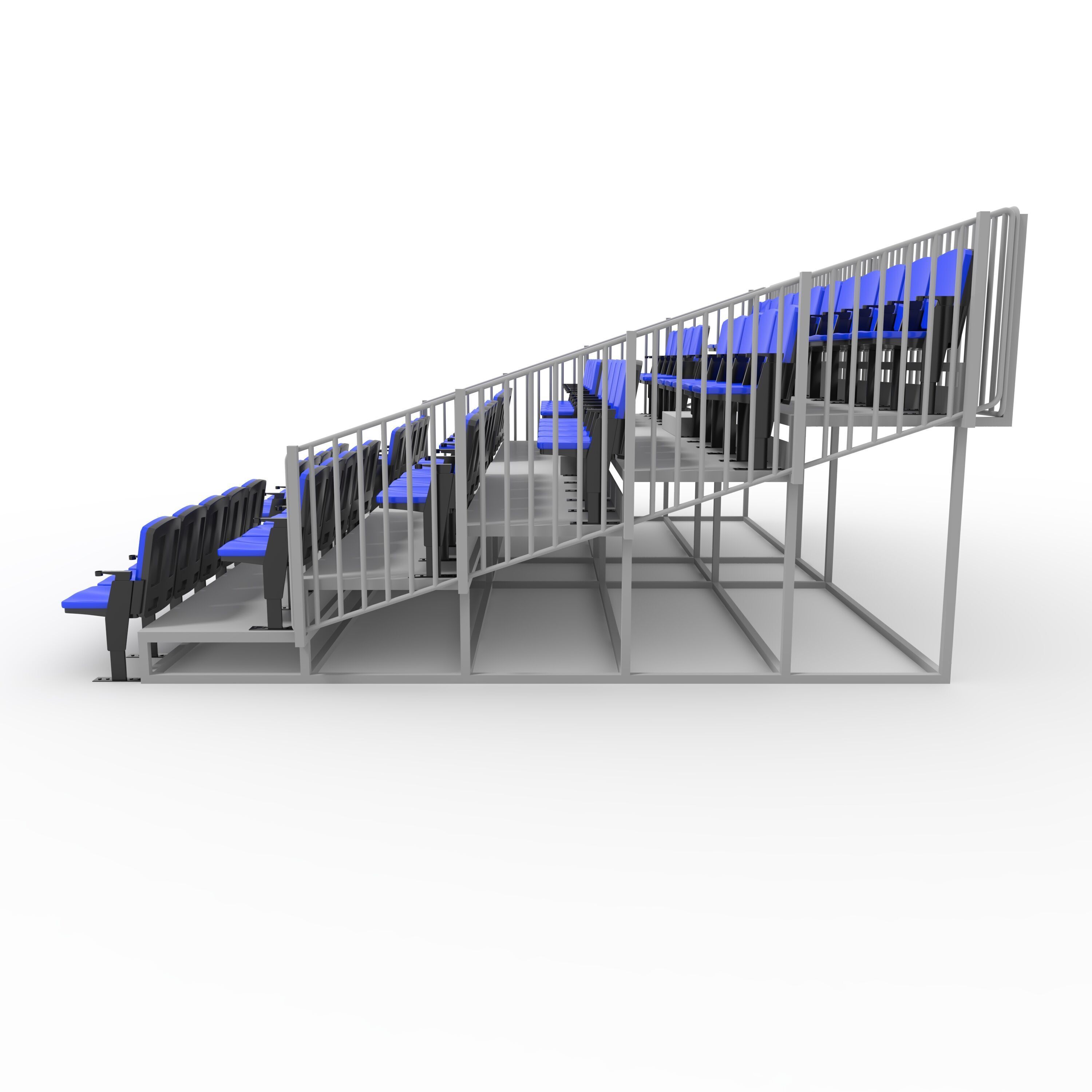 Bleachers 13 3D model_12