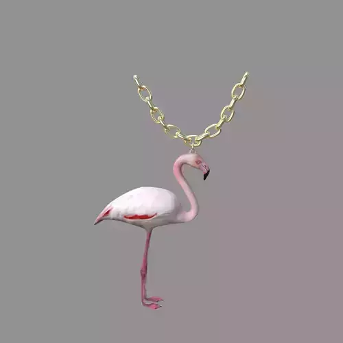 flamingo locket 