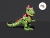 Dinosour Flexible 3d Printable 3D print model_1
