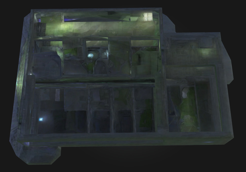 Halo Cartographer - Map for Video Game -Spacehouse- 3D model_1
