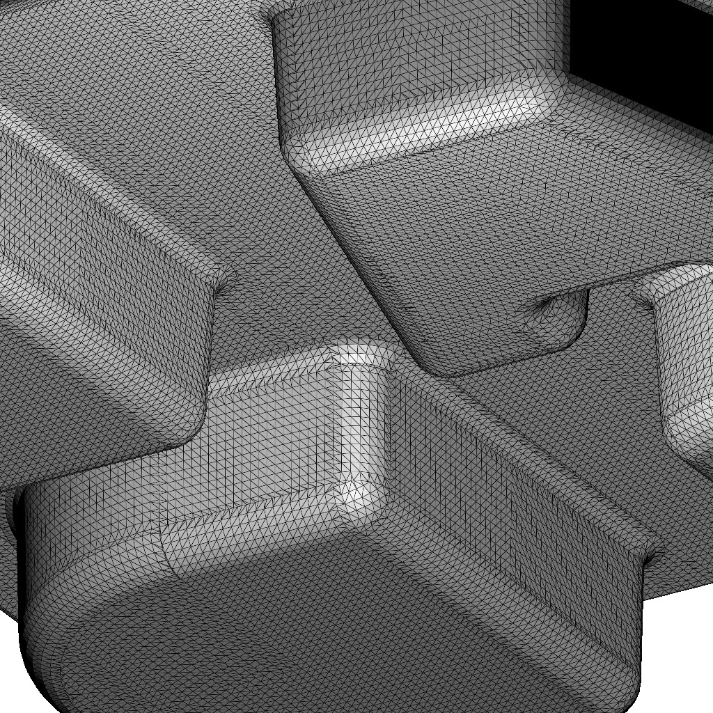 Premium Alphabetical Dinner Plate 3D print model_5