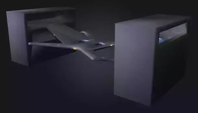 Halo Cartographer - Map for Video Game -Flight Area-