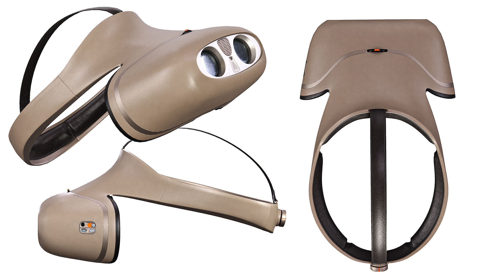 10 VR-Headset  Low-poly 3D model_11