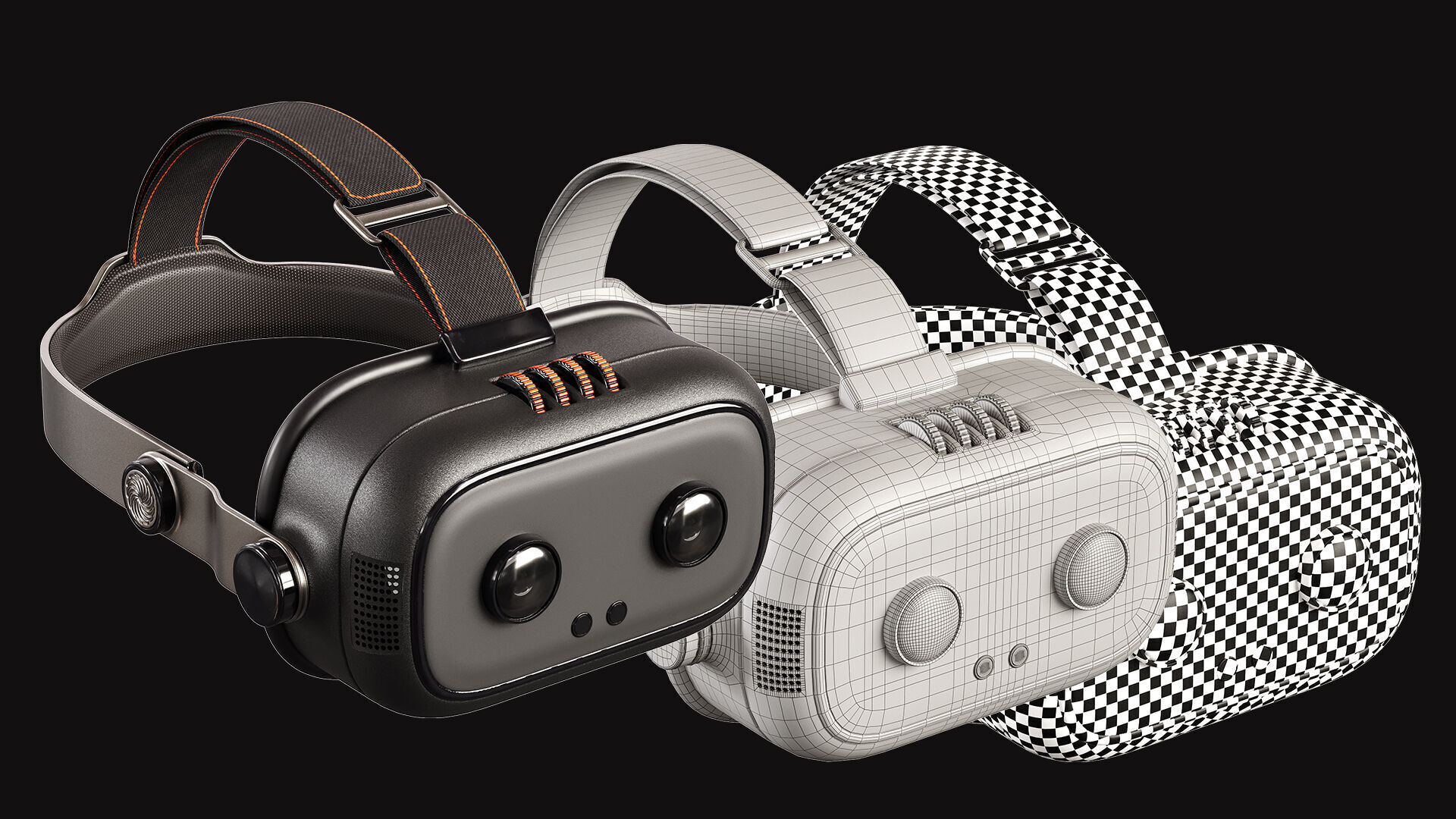 10 VR-Headset  Low-poly 3D model_37