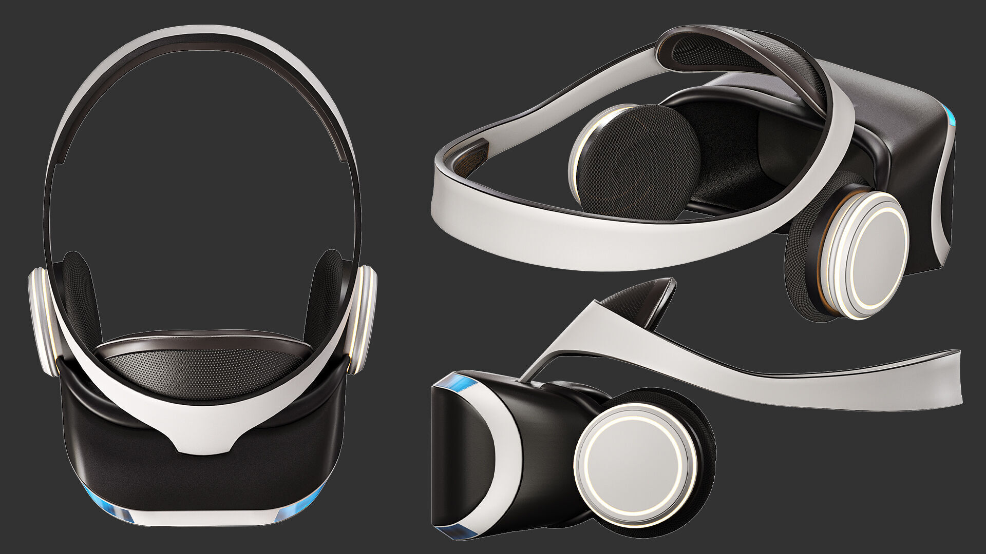 10 VR-Headset  Low-poly 3D model_31