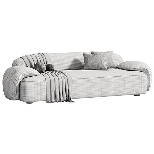 Ama sofa 3 3D model 4