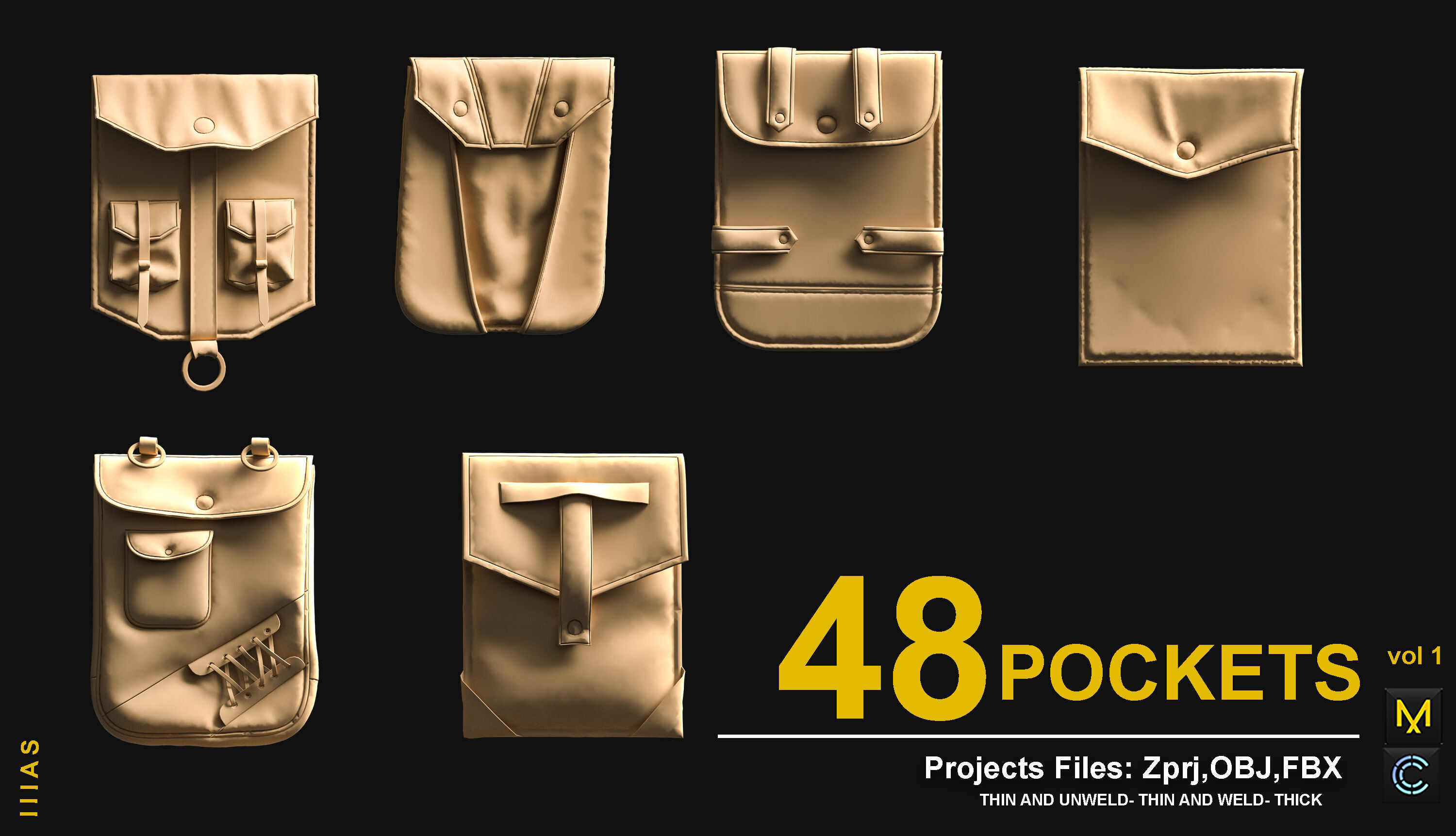pockets 3D model_4