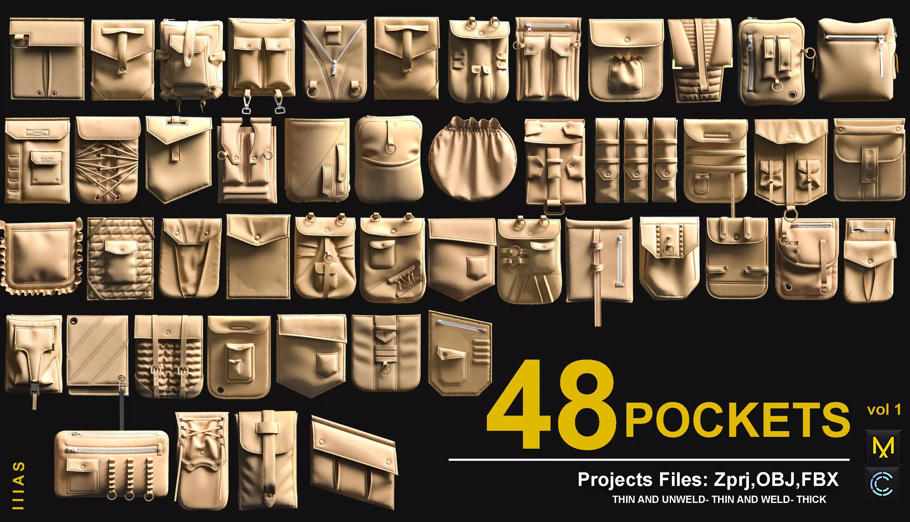 pockets 3D model_0