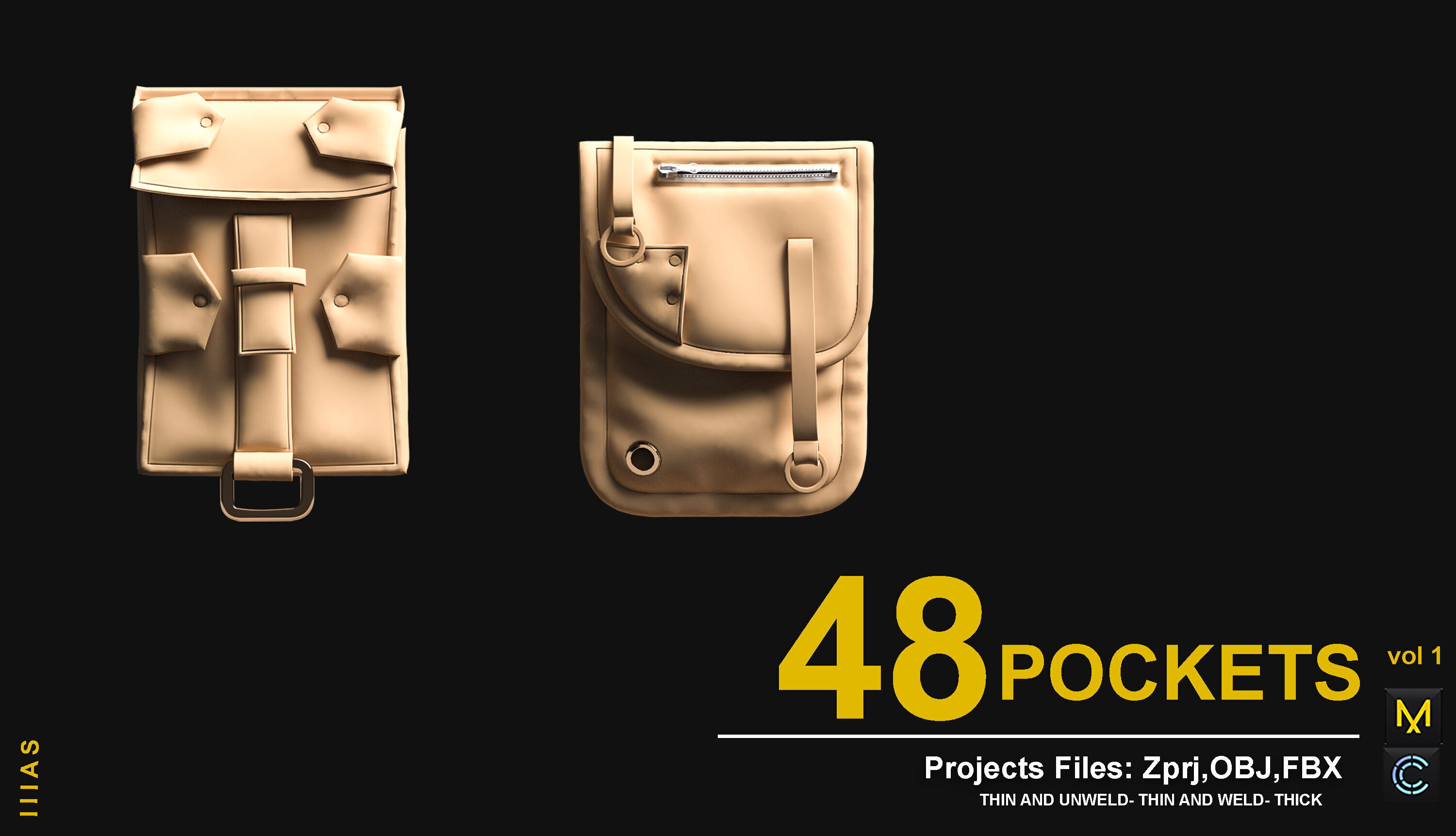 pockets 3D model_8