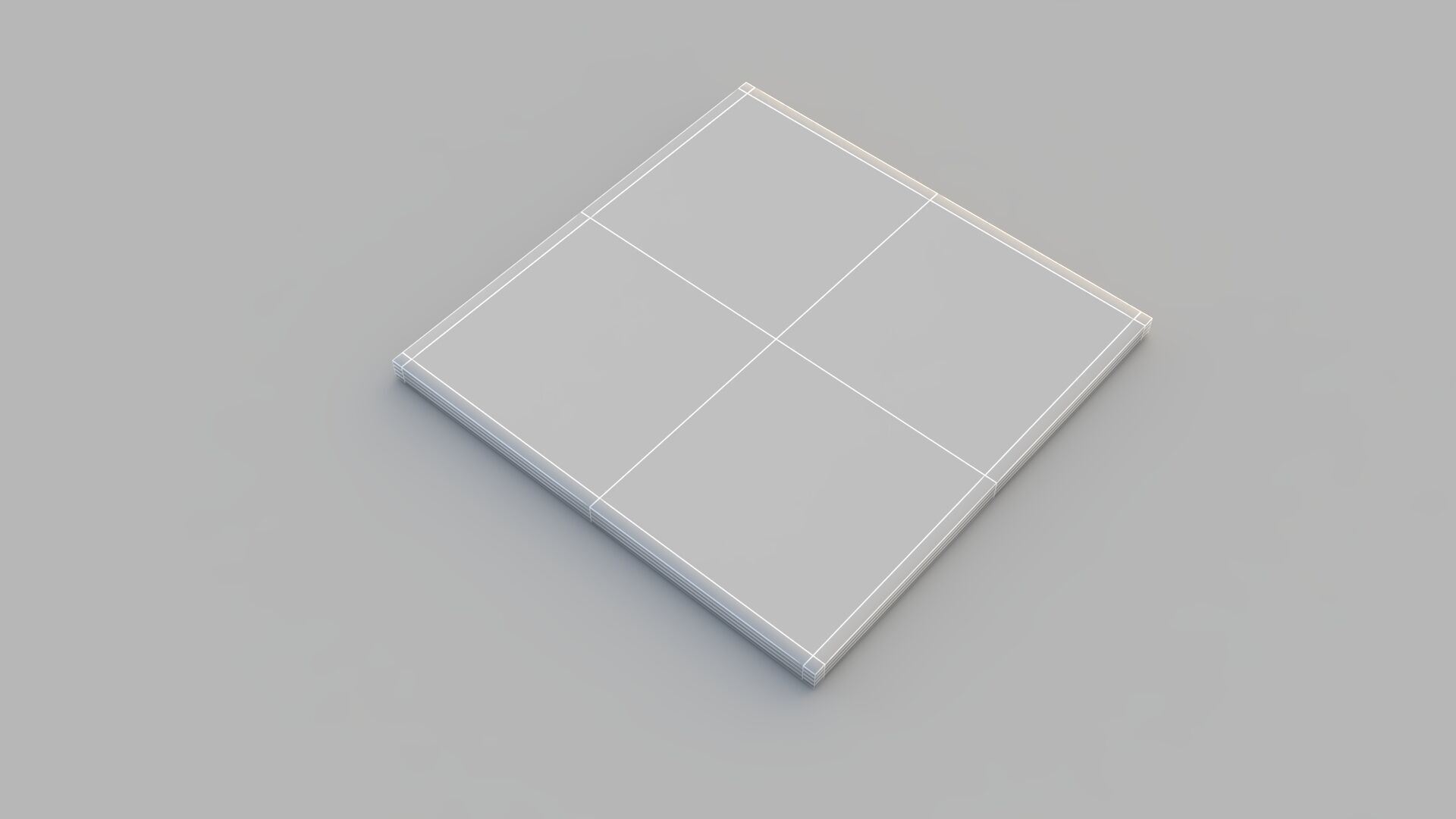 Sewer Grate 09 3D model_7