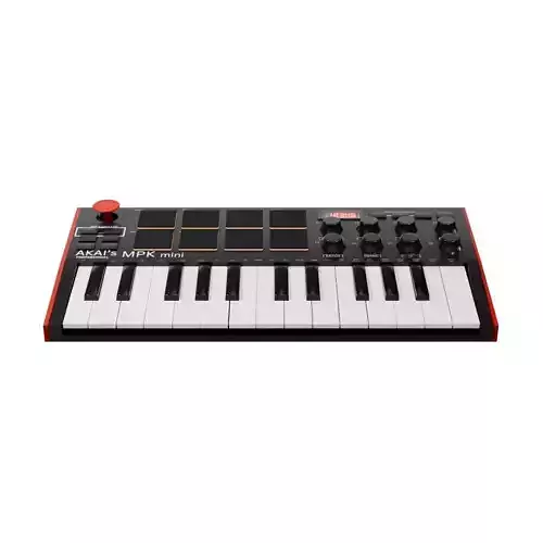 AKAIs Professional Music Keyboard 3D Model