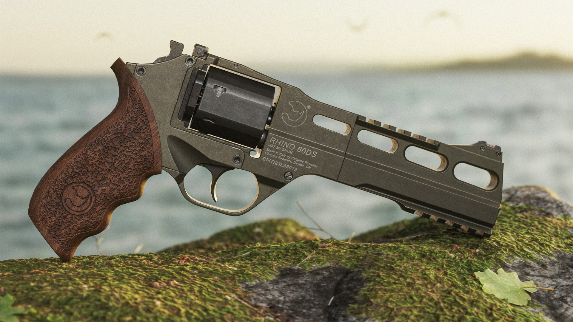 Chiappa Rhino 60DS Low-poly 3D model_15