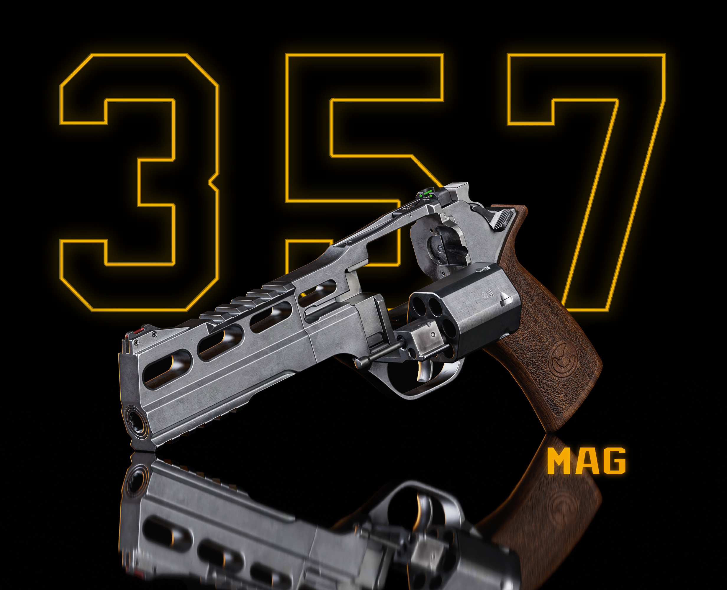 Chiappa Rhino 60DS Low-poly 3D model_9