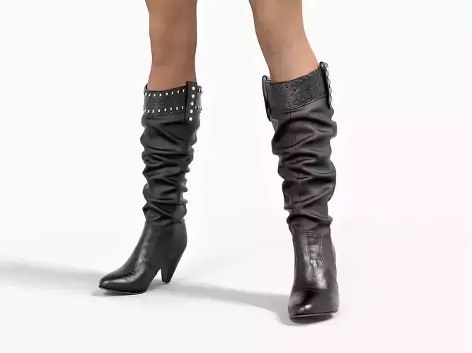 Chic Western Cowgirl Boots 