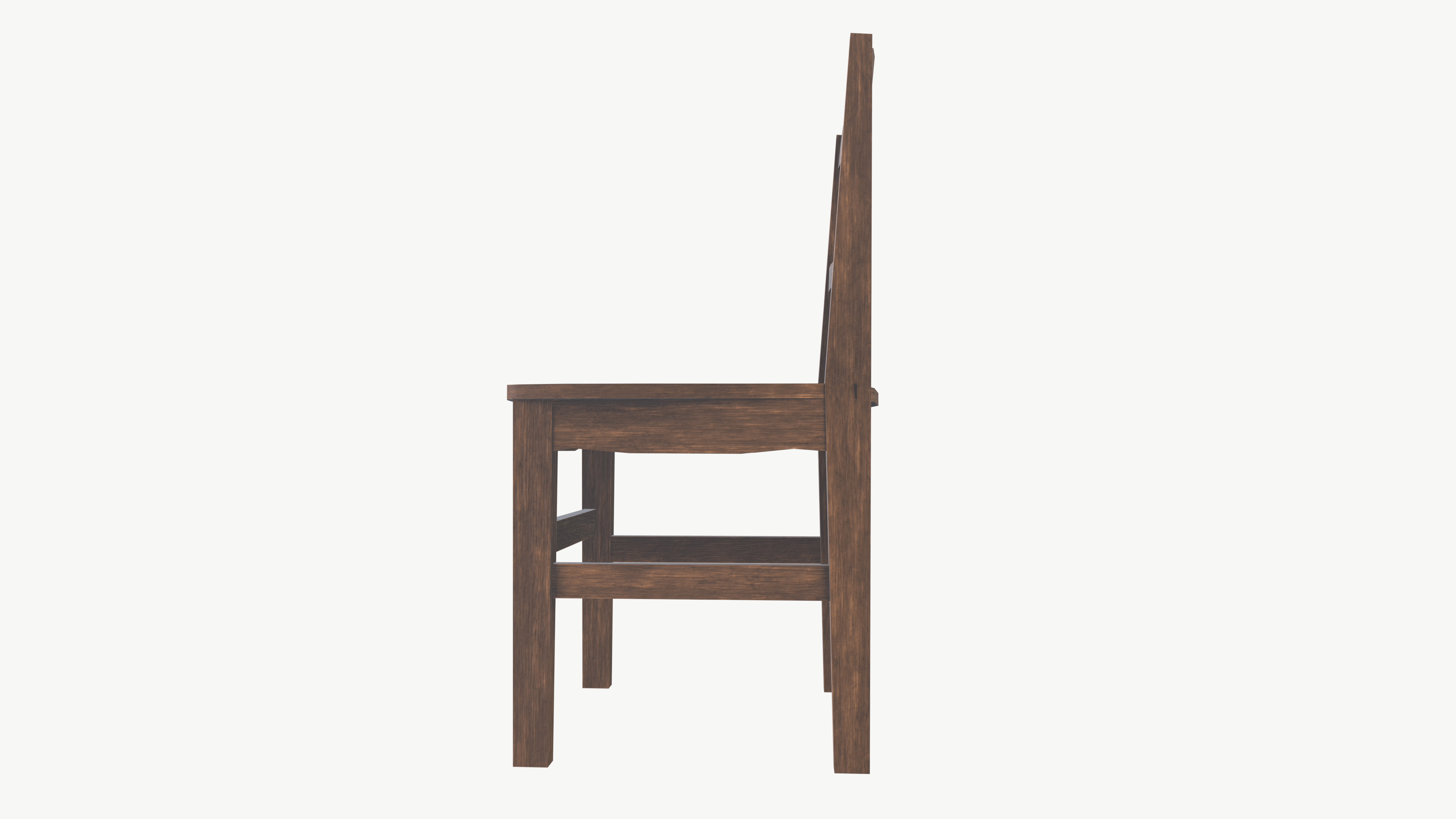 Chair Low-poly 3D model_7