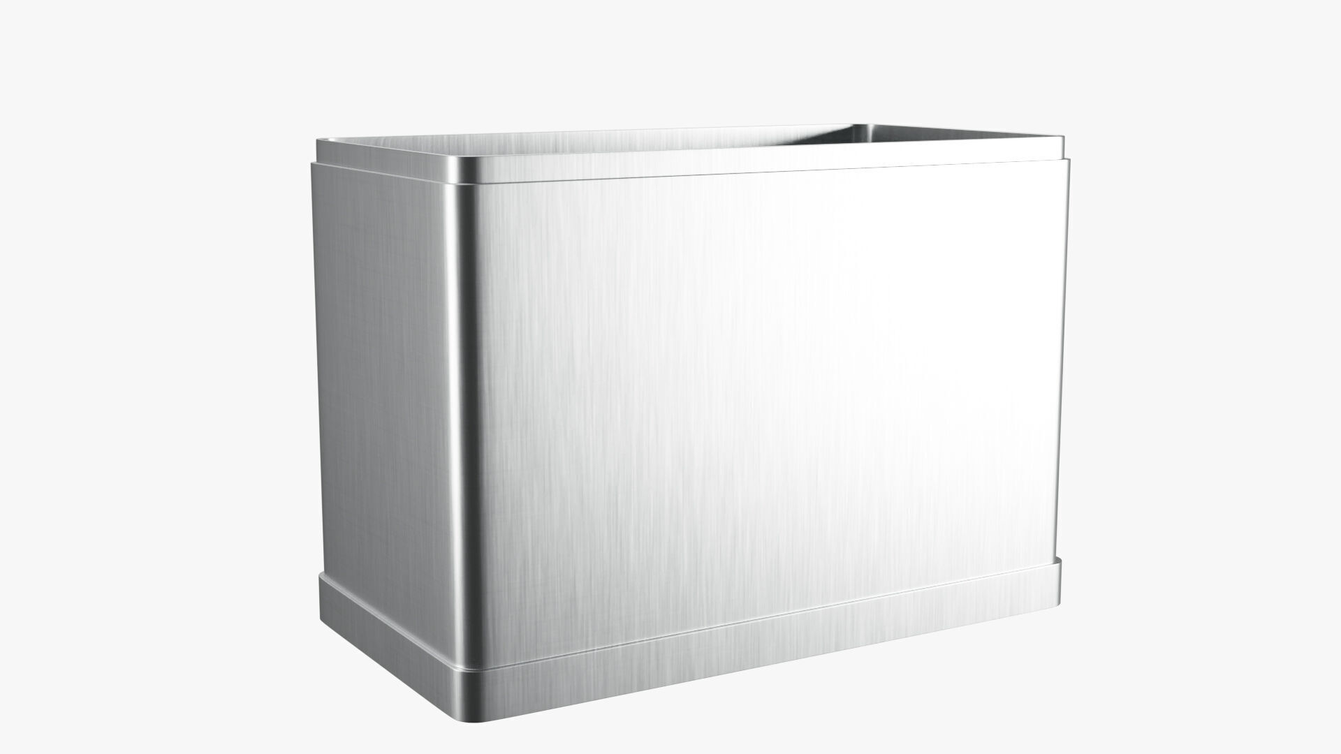 Rectangle Tin Can - 12cm 3D model_17