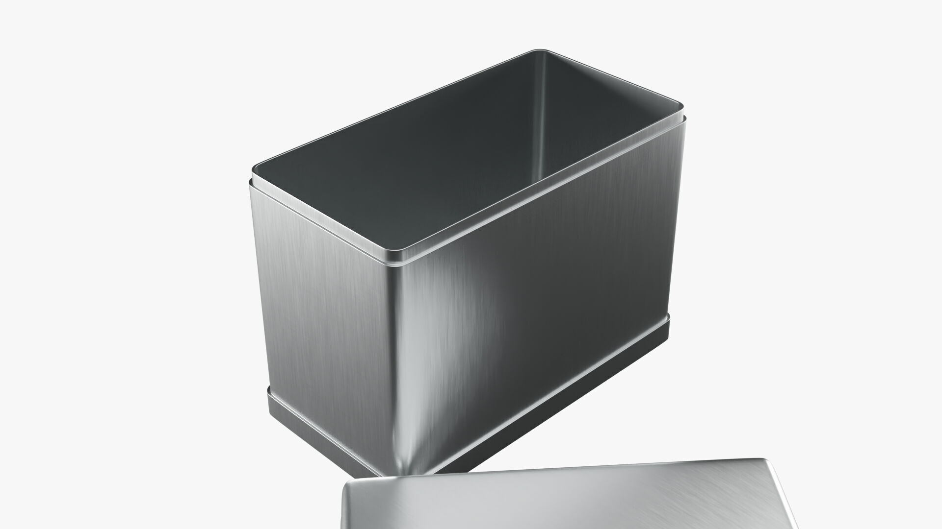 Rectangle Tin Can - 12cm 3D model_15