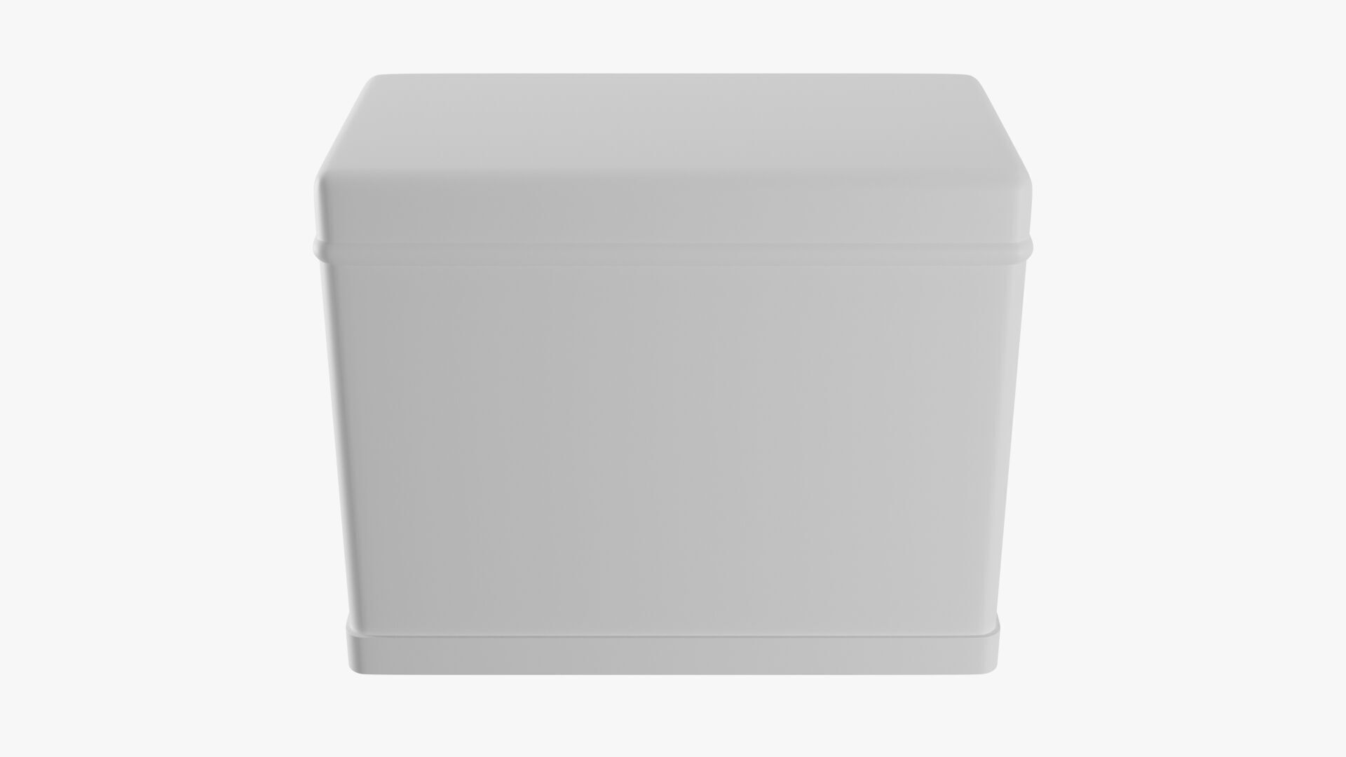 Rectangle Tin Can - 12cm 3D model_20