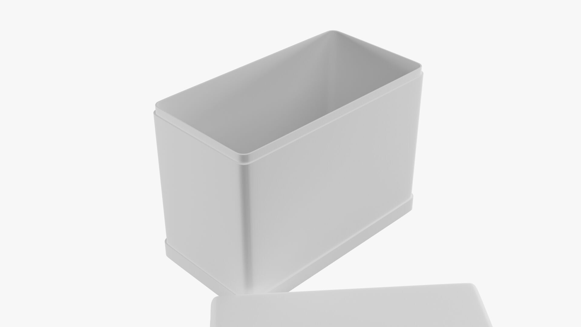 Rectangle Tin Can - 12cm 3D model_29