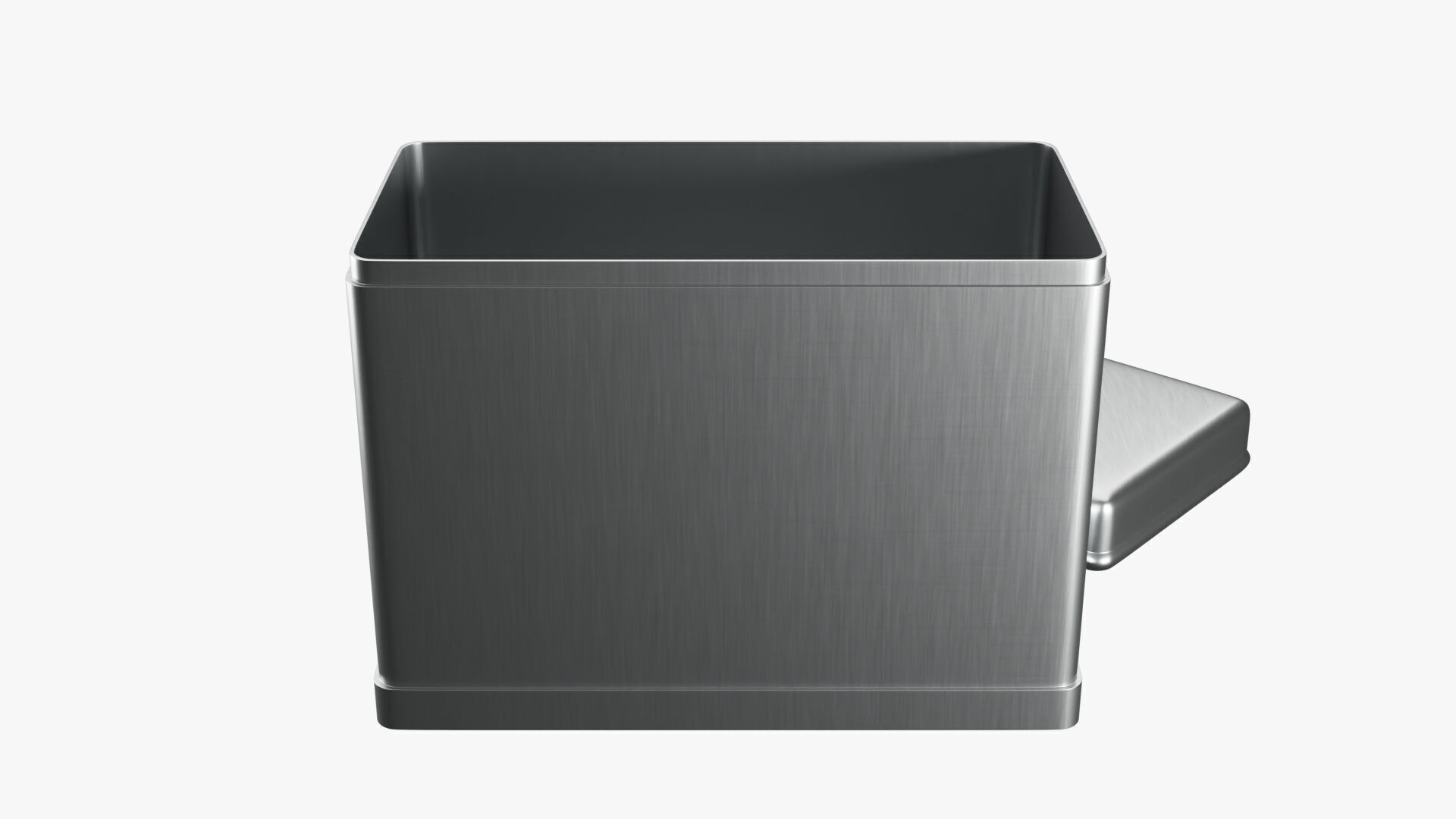 Rectangle Tin Can - 12cm 3D model_13